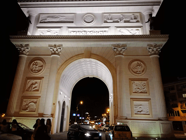 Porta Macedonia, Skopje
